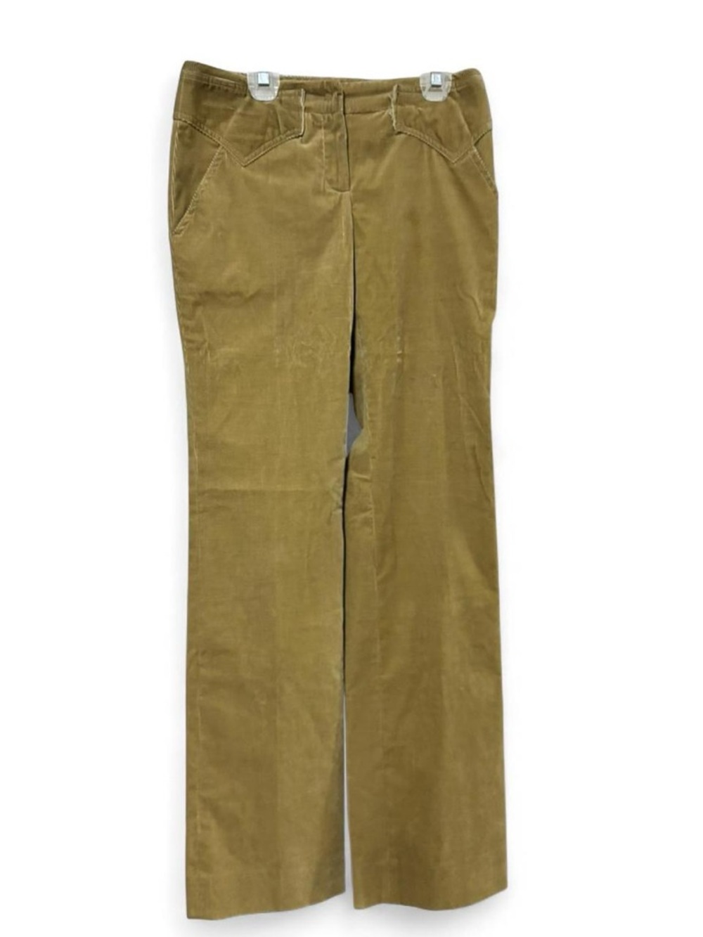 Dolce & Gabbana Olive Corduroy Flared Pants